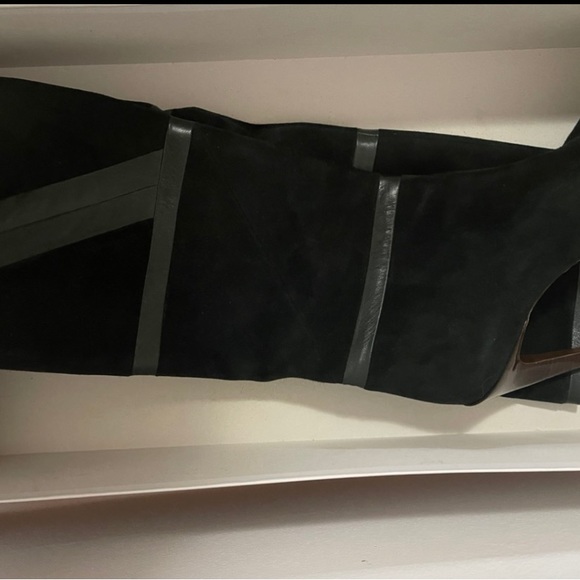 NWB Green suede/leather Pucci boots - Picture 3 of 6